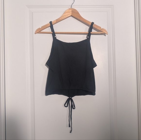 Aerie Real Soft Ribbed Cropped Cami - Picture 2 of 3